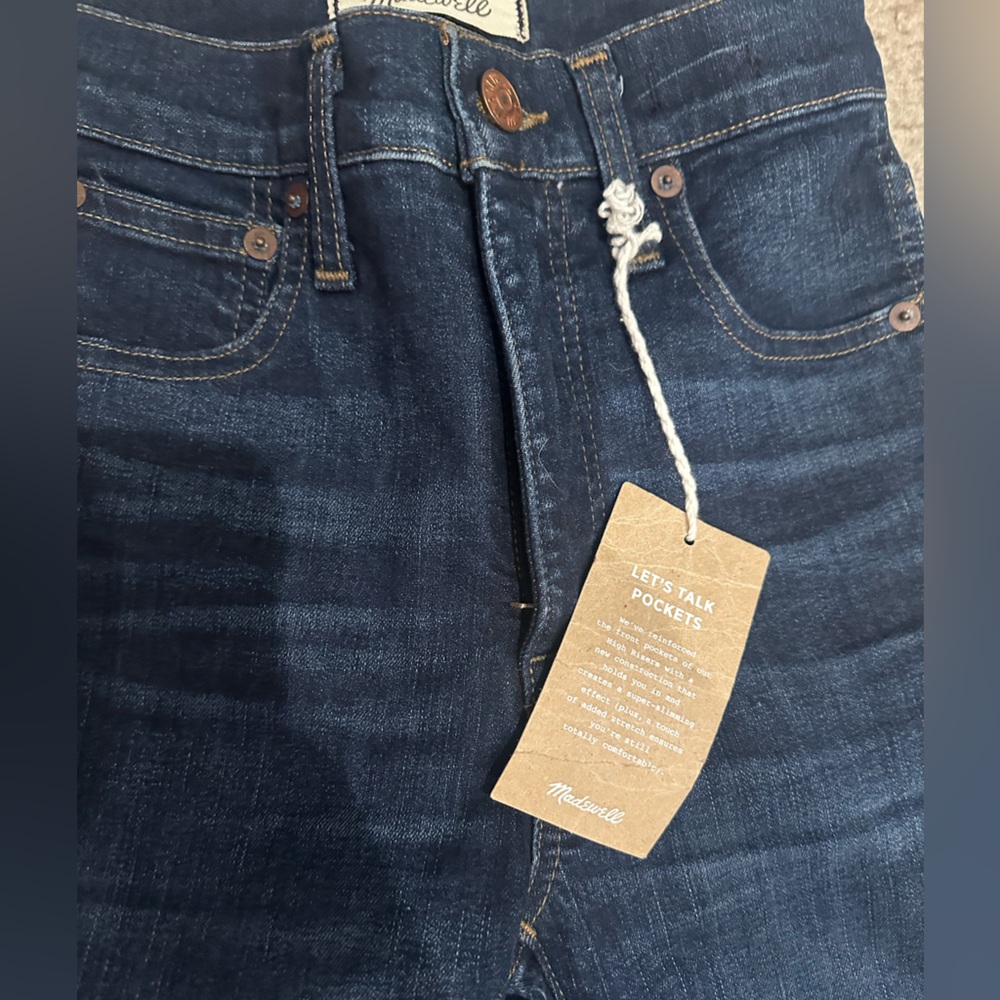 NWT madewell skinny jeans.